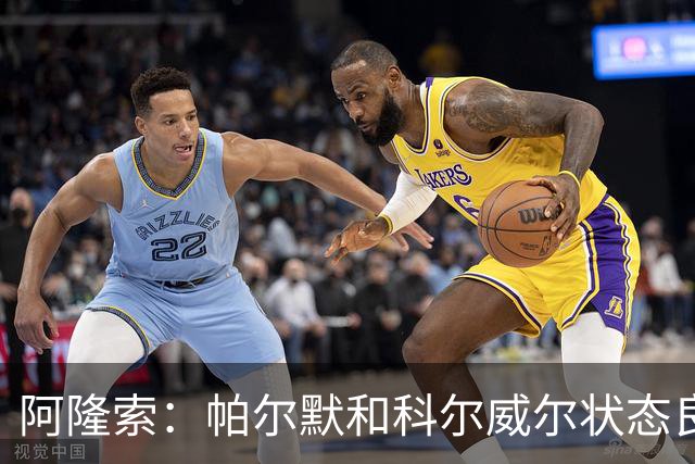 阿隆索：帕尔默和科尔威尔状态良好，并无大碍